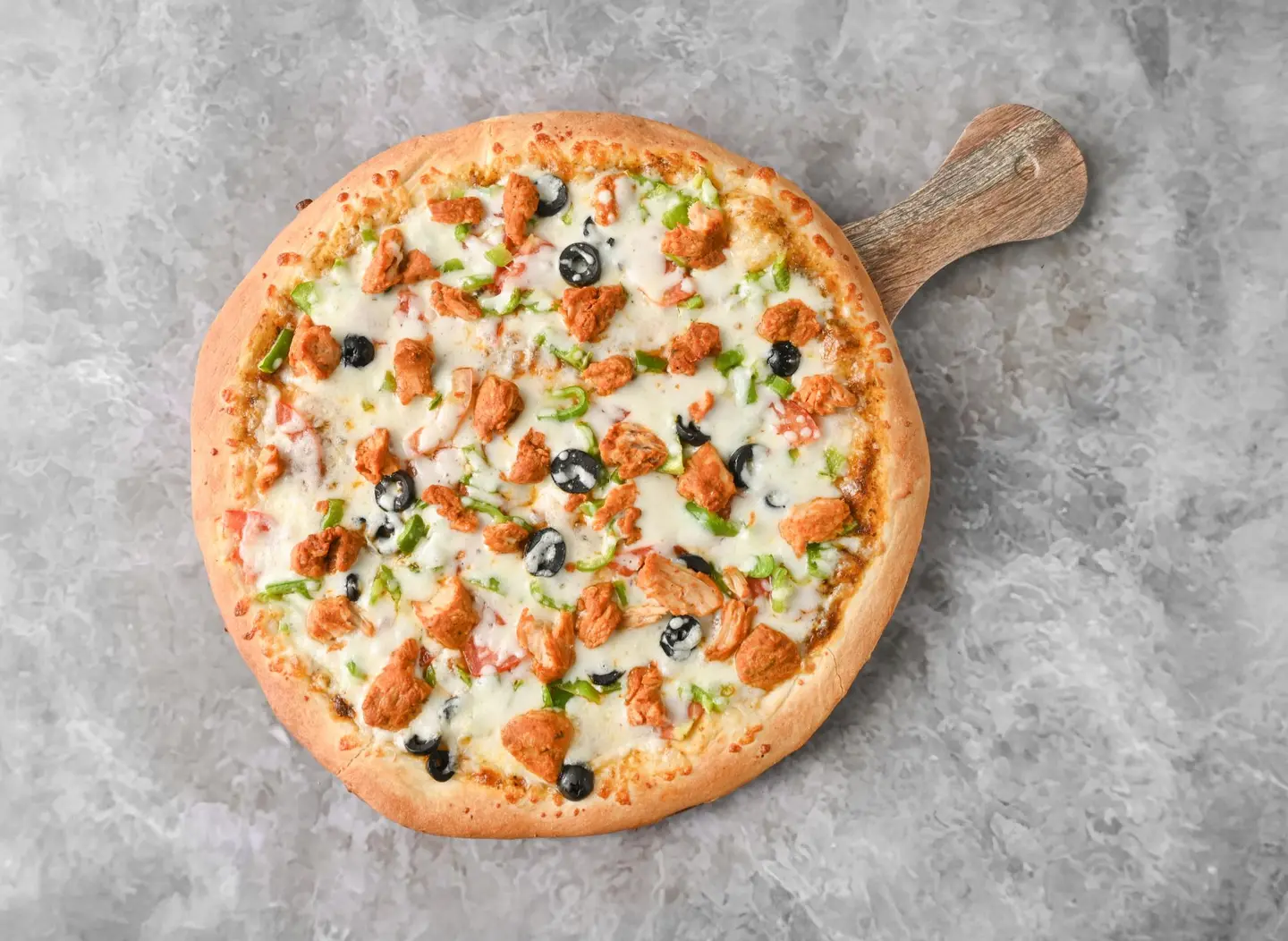 Pizza Barbecue Chicken