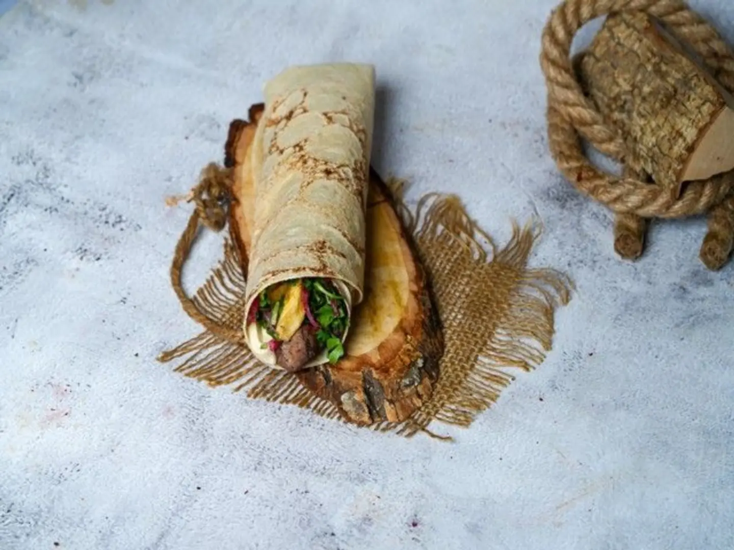 Meat Awsal Sandwich