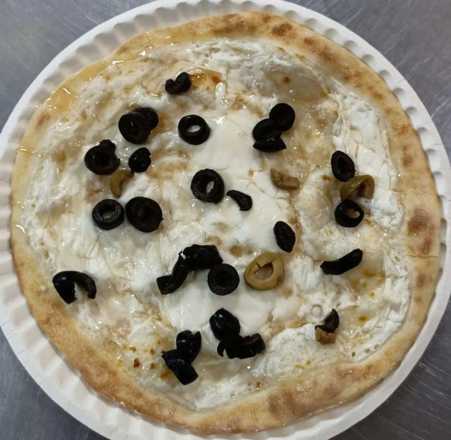 Labneh And Olive Plate