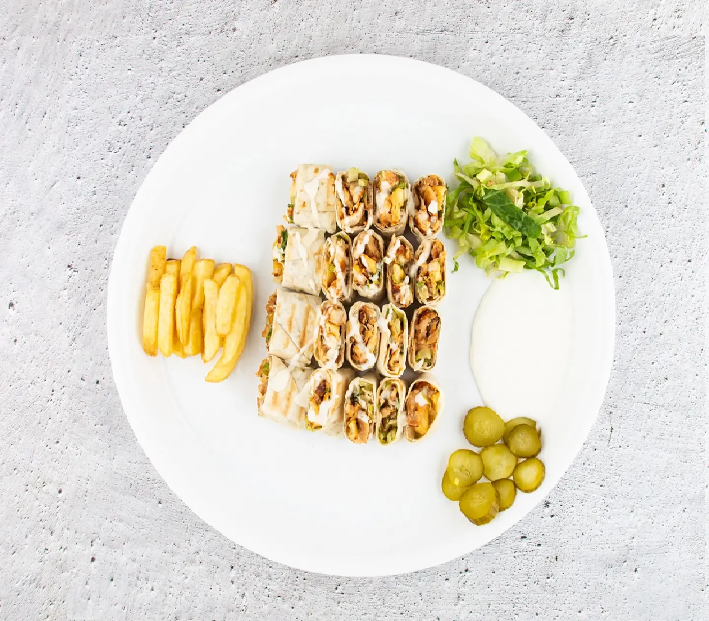 Family Shawarma Plate