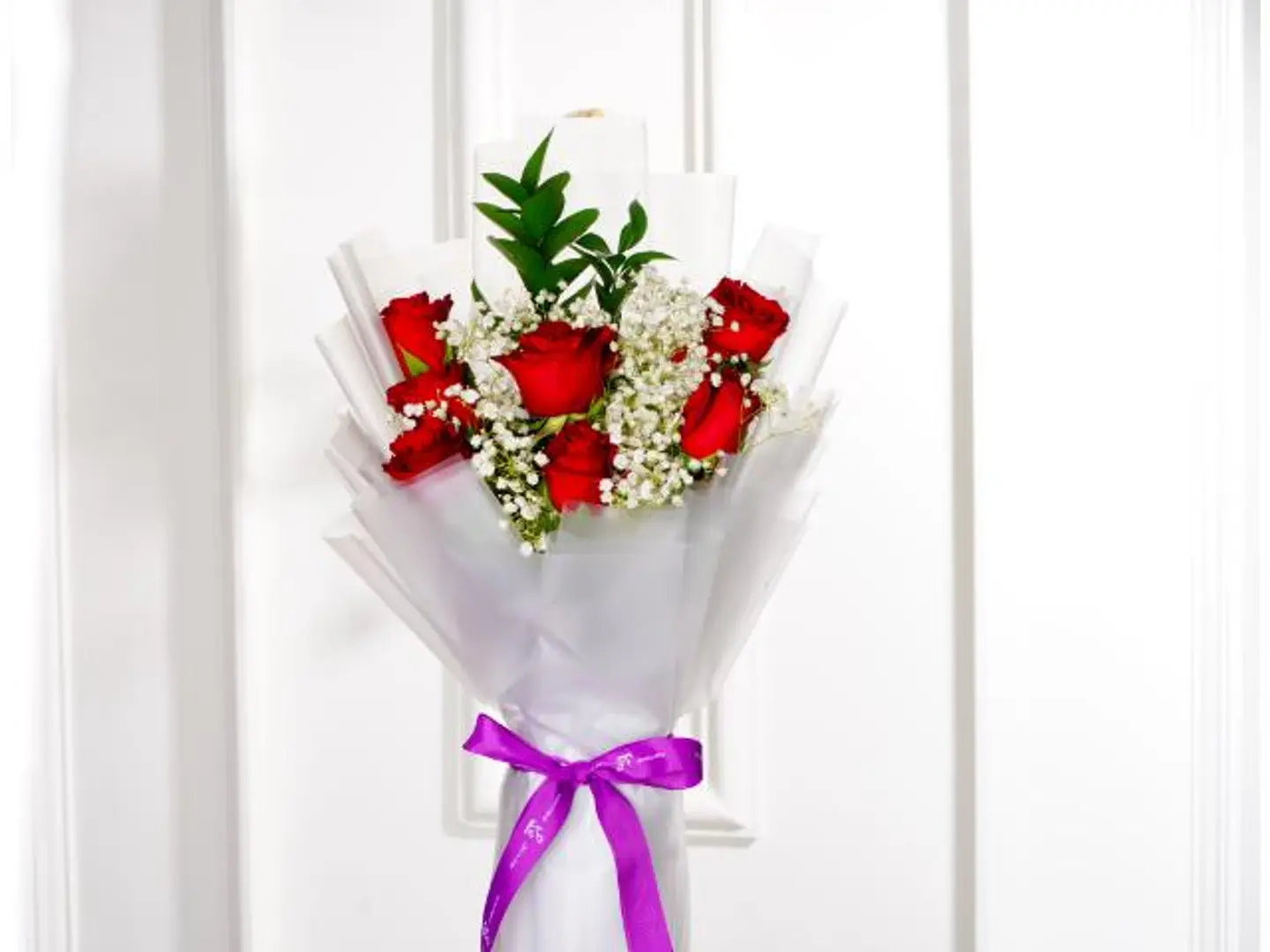 بوكيه الجوري الأحمر الناعم