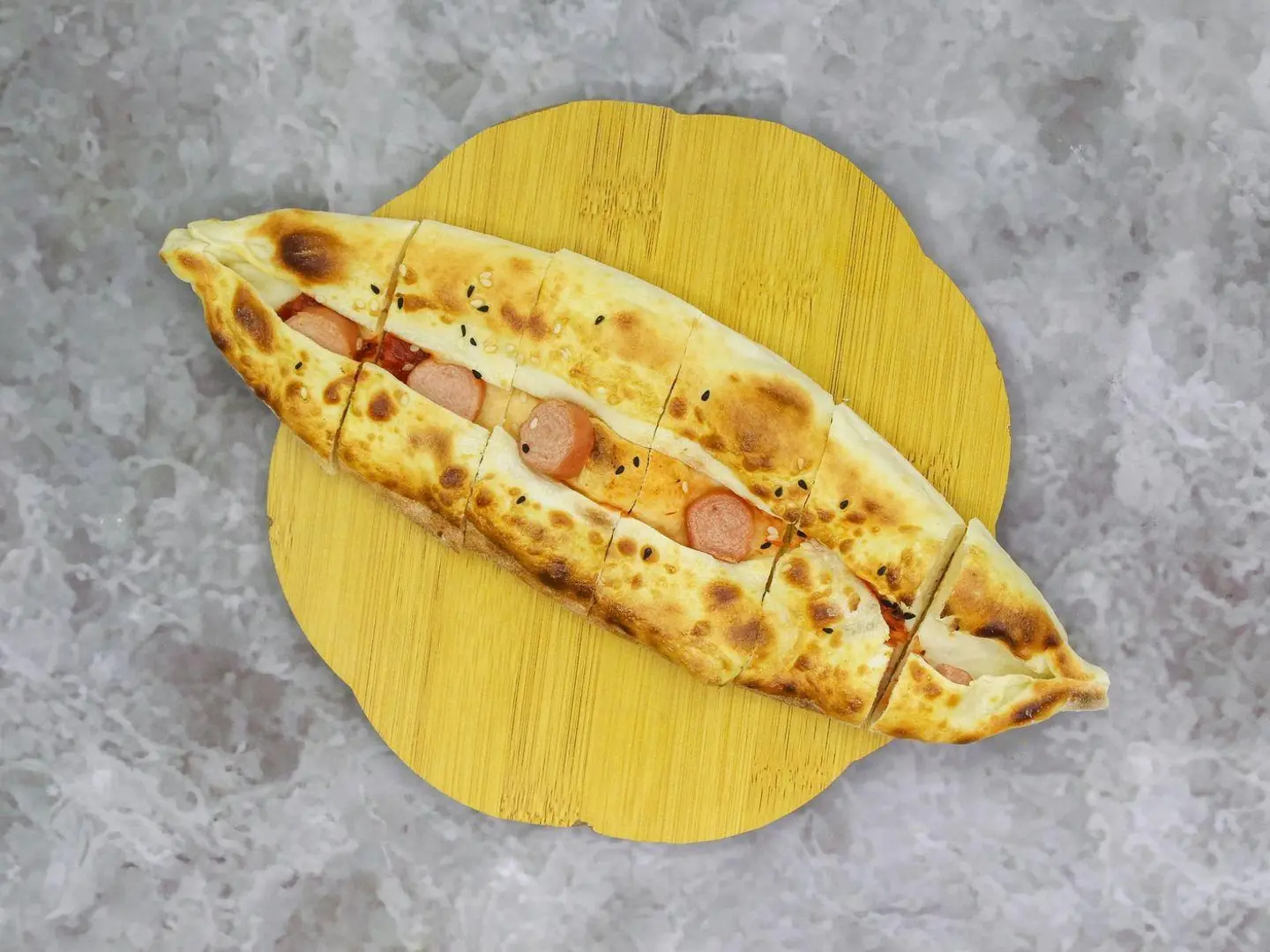 Sausage Manakish