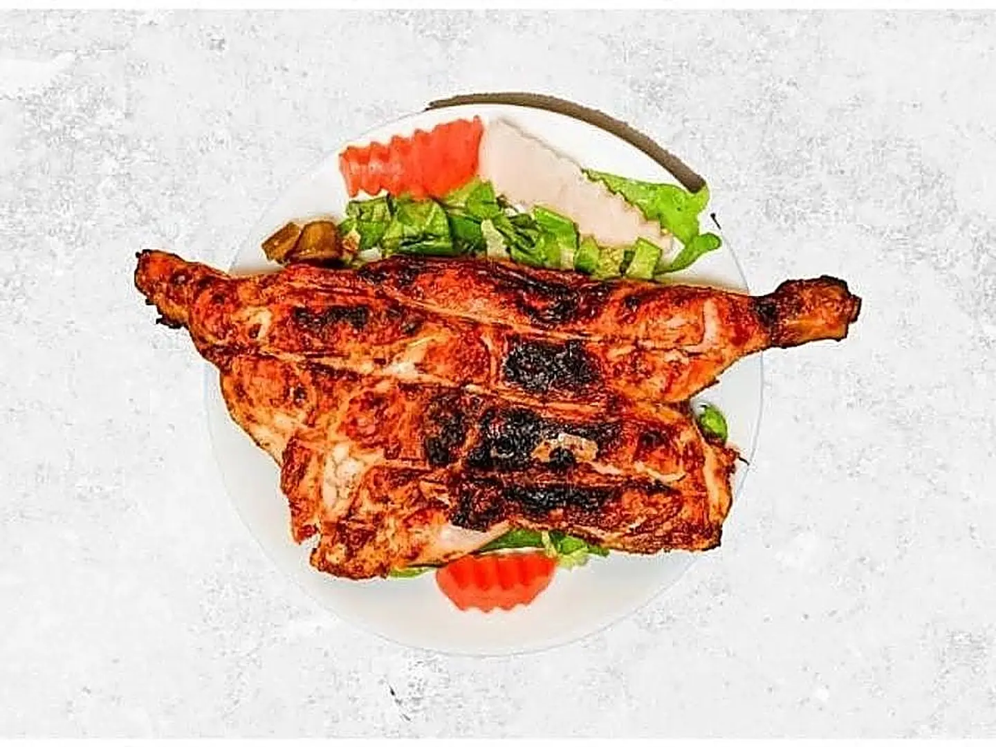 دجاج على الفحم