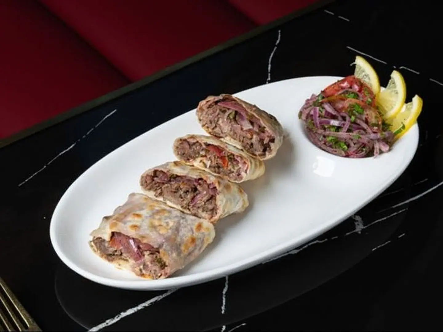 Shawarma Beef Baklava Dough