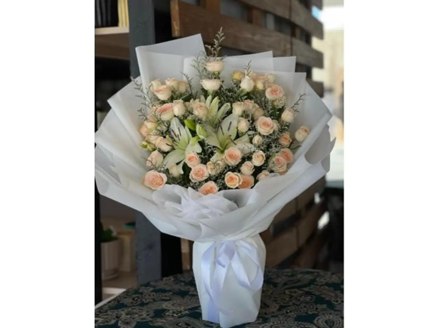 باقة ورد طبيعي5