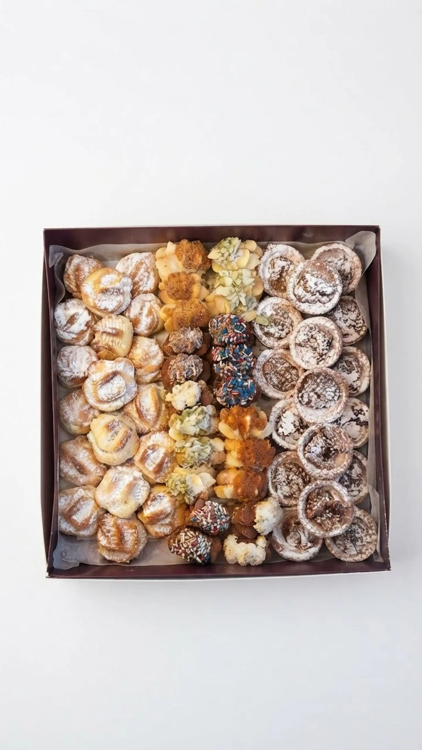 Mixed Maamoul, Petit Four And Pecan Tart