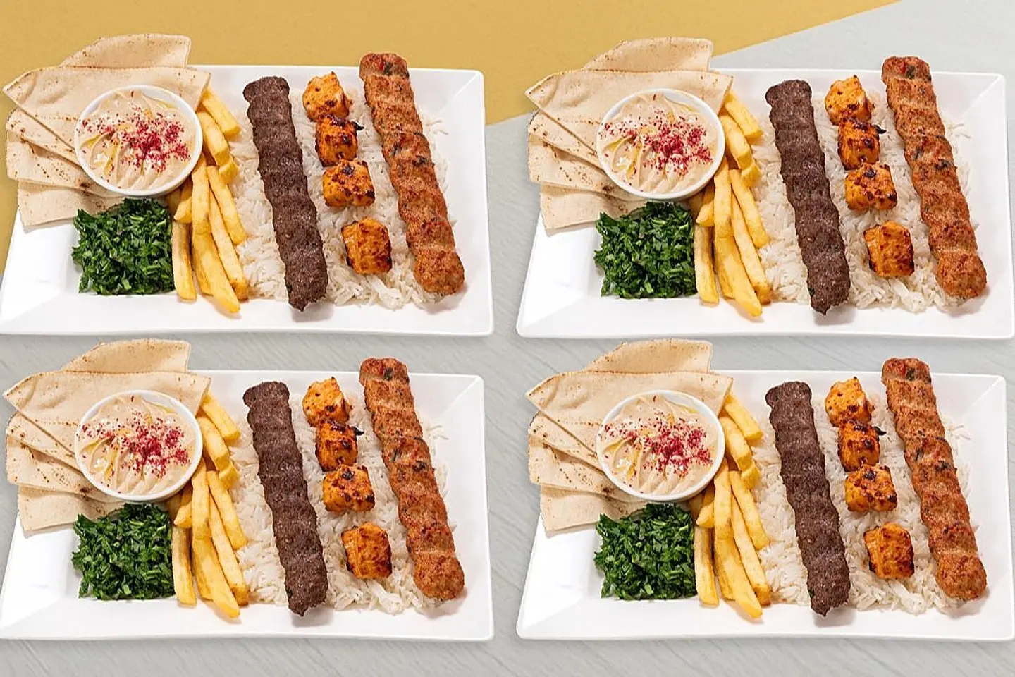 ٤ نفر مشاوي مشكل