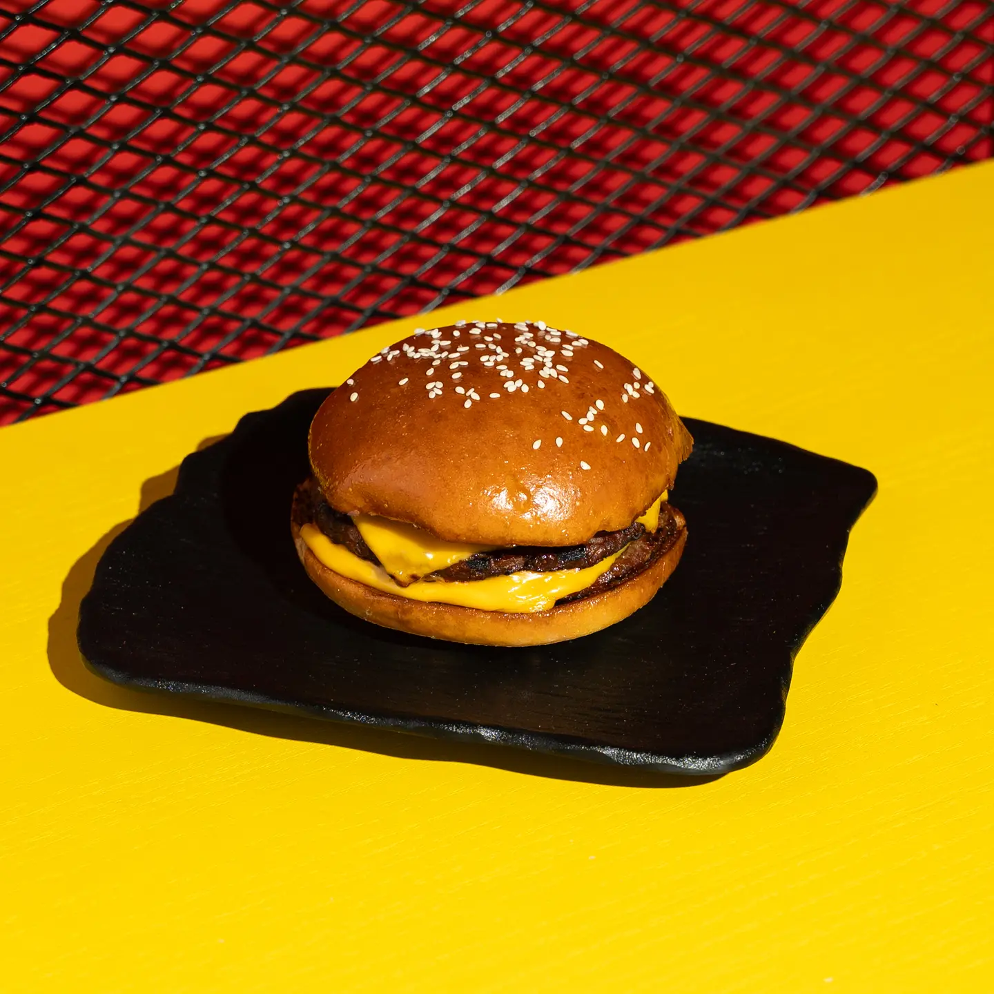 برجر لحم مشوي