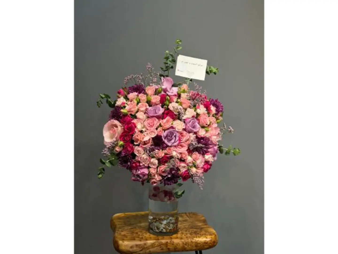 A Vase For A Newborn Natural Roses
