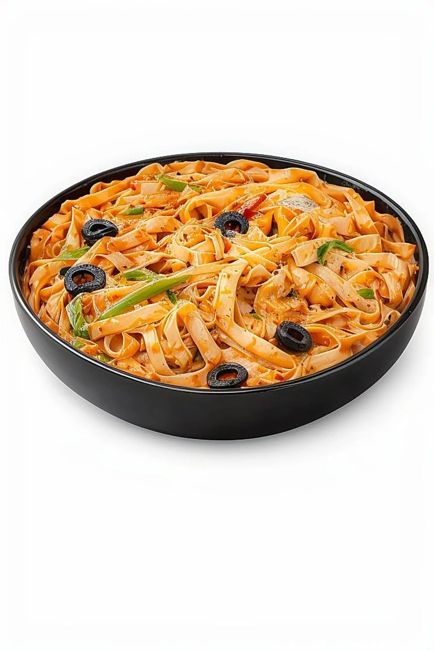 Fettuccine With Mixed Sauce