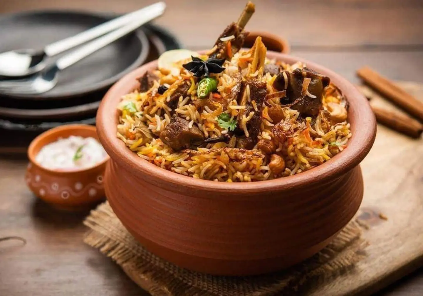 Mutton Dum Biryani