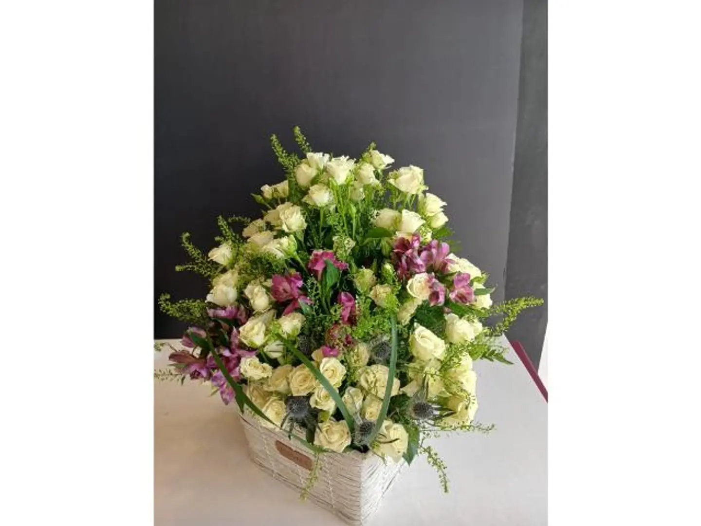 سلة ورد بيبي روز بااشكالها المميزة