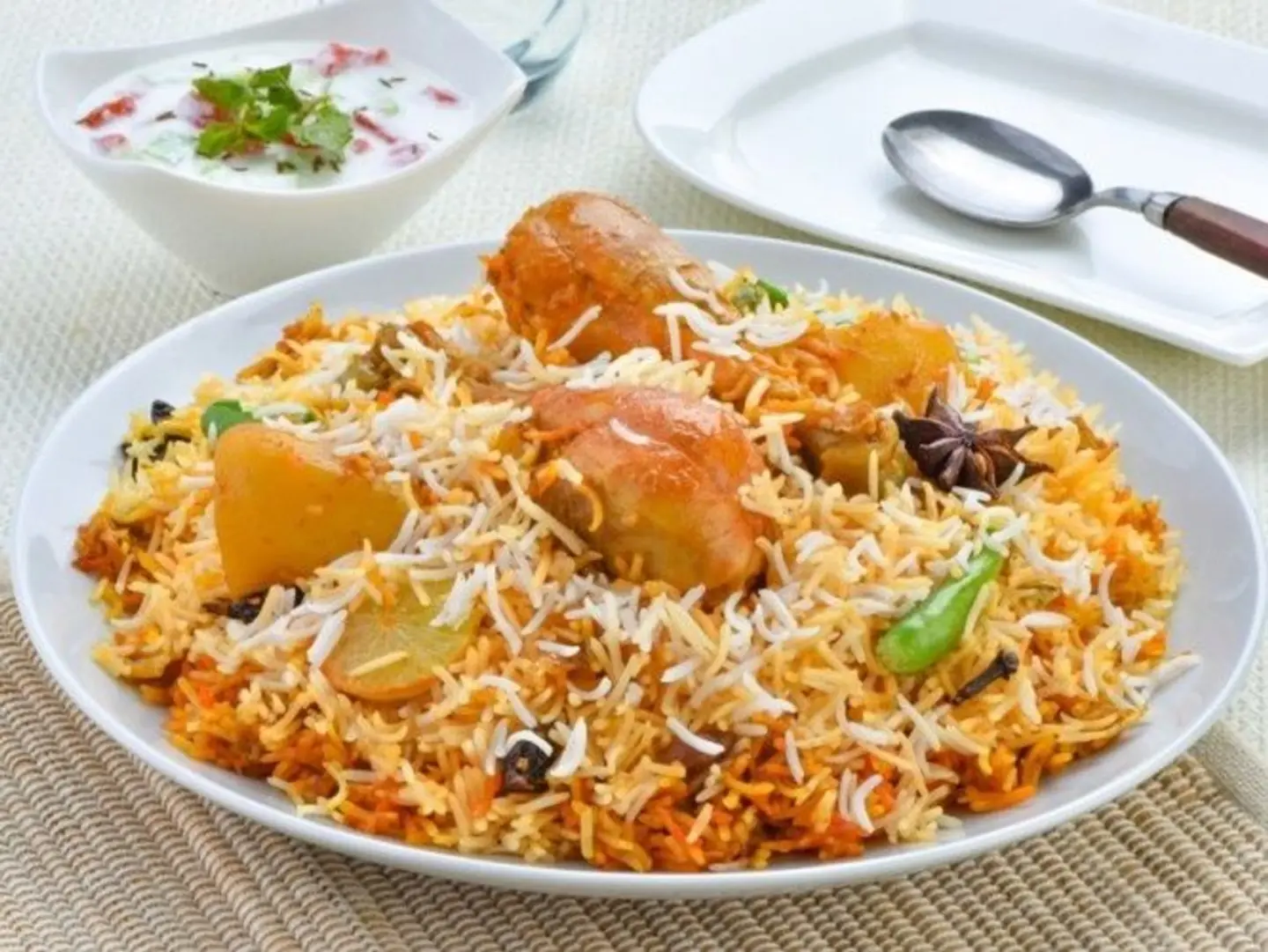 وجبة البركة برياني دجاج