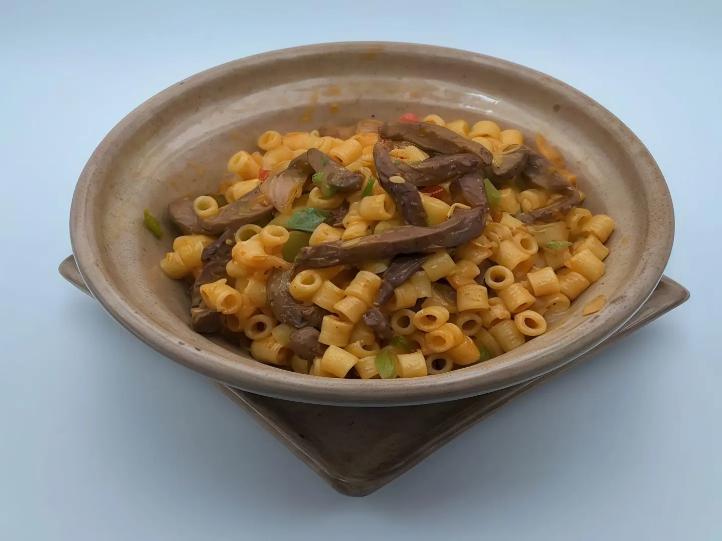 مكرونة بالكبدة