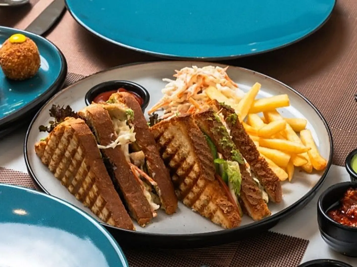 Mumbai Club Chicken Sandwich