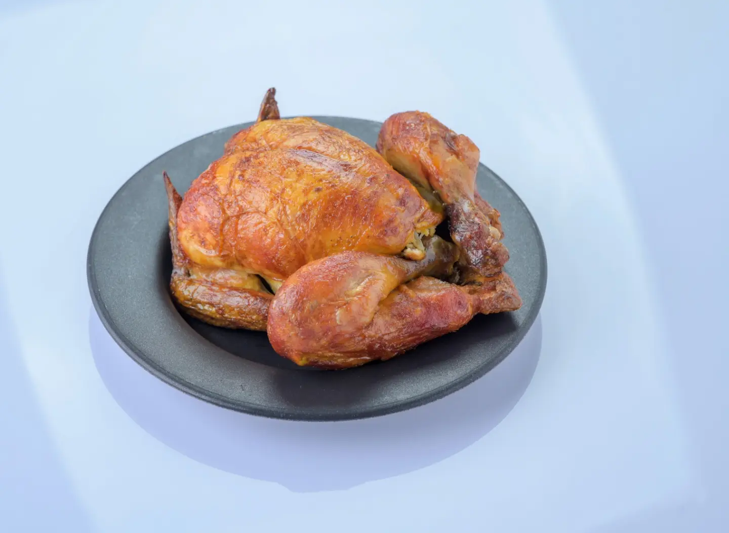 دجاج شواية على الحطب بدون أرز