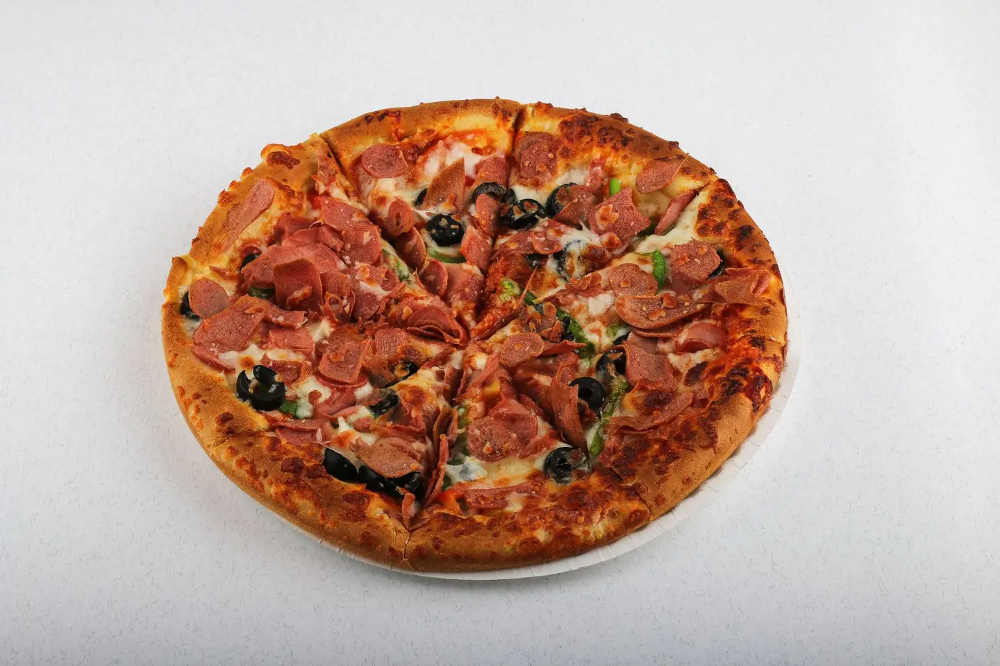 Sausage Pizza With Mushrooms