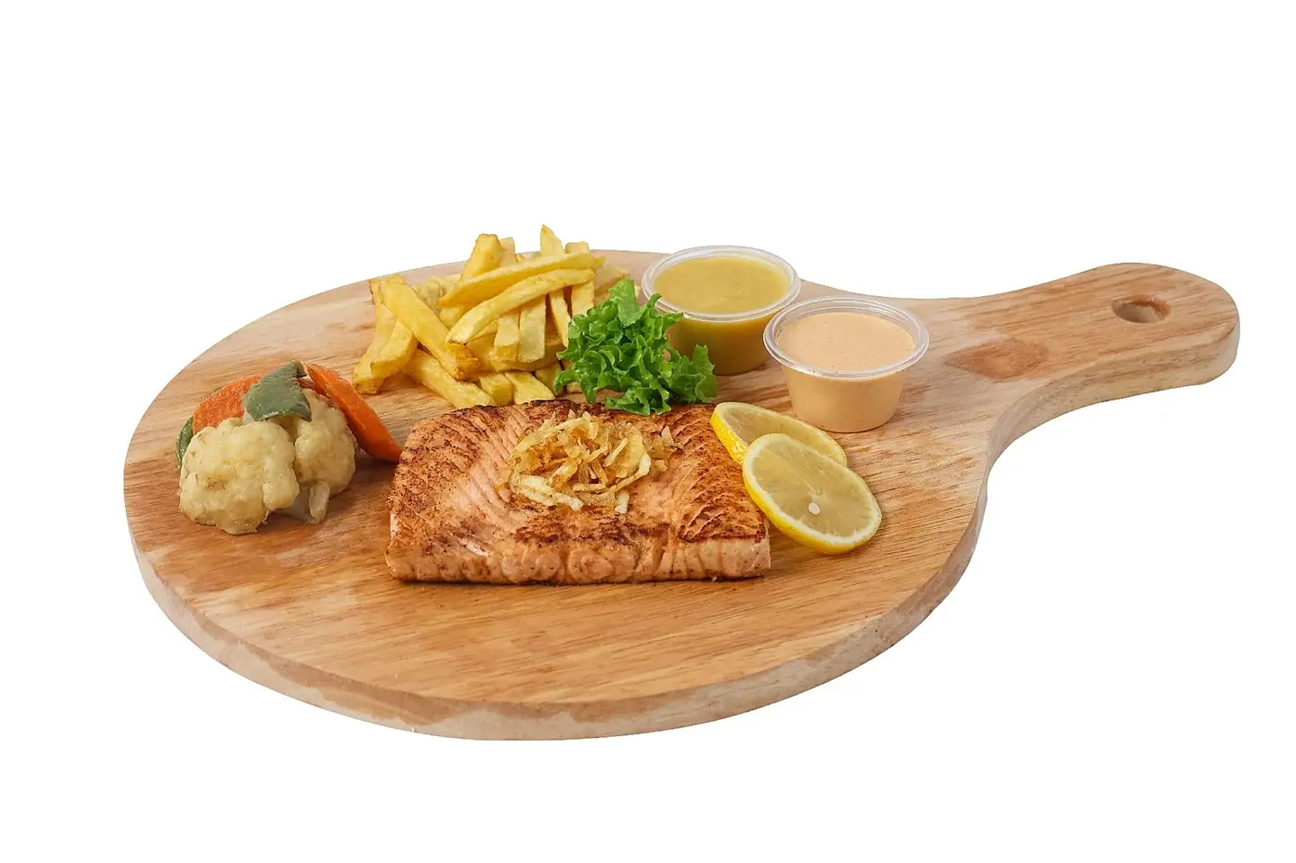 سالمون مشوي