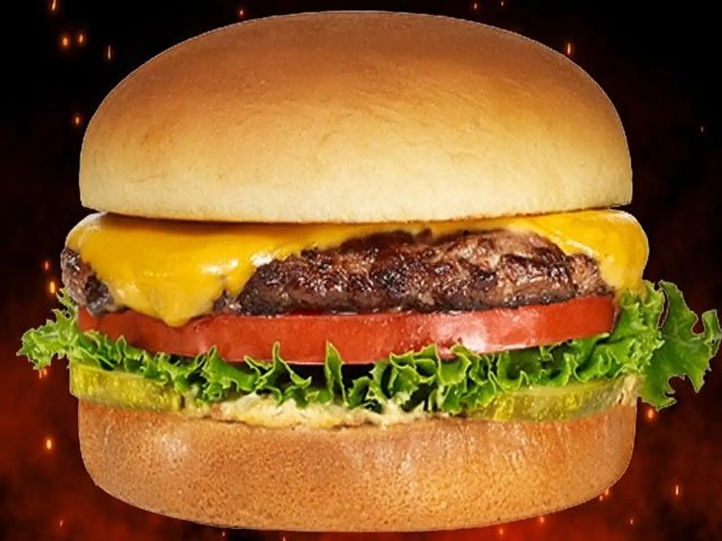 Beef Burger With Cheese