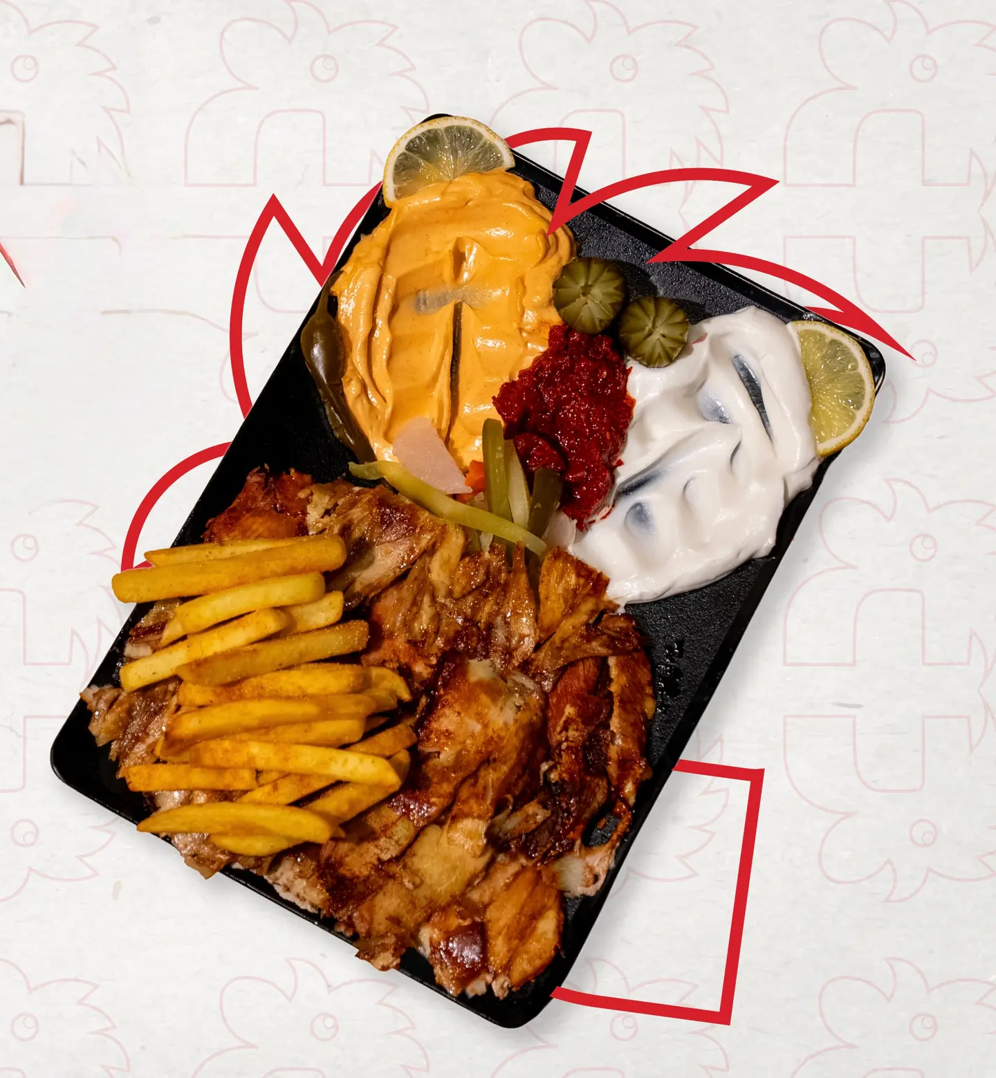 شاورما شرائح