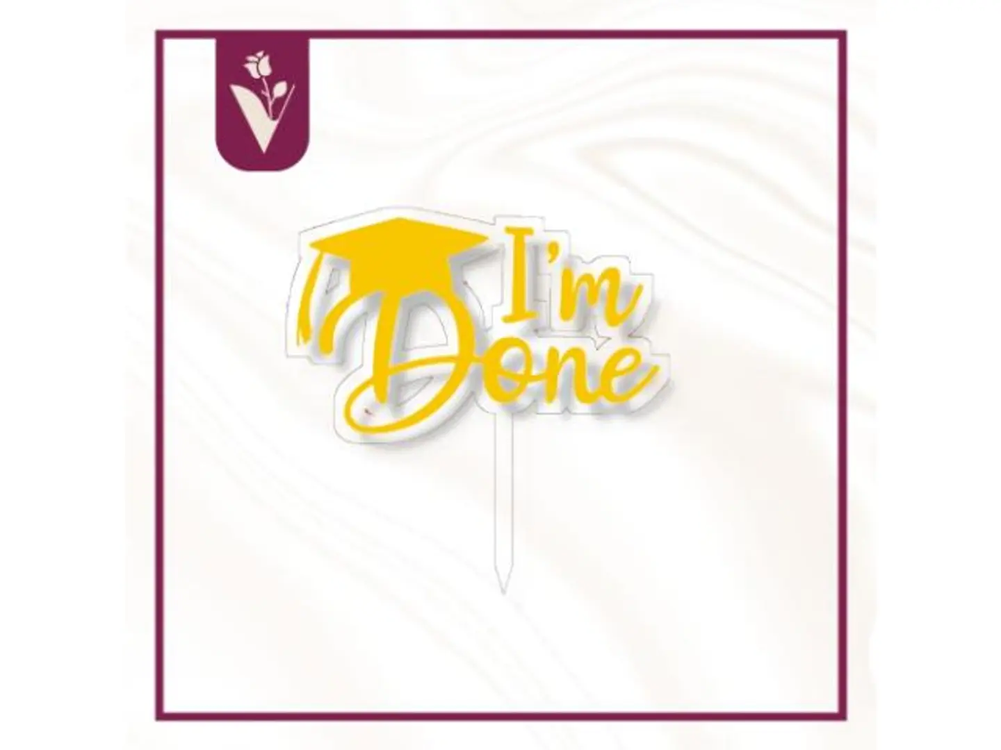 تغريسة لقد انتهيت تخرج ذهبي