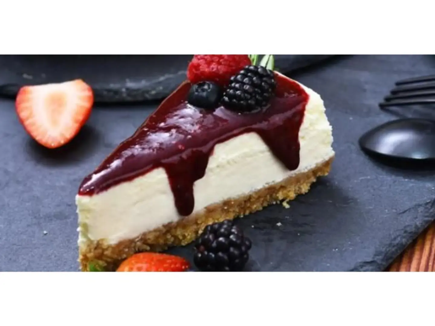 تشيز كيك بالتوت الأزرق