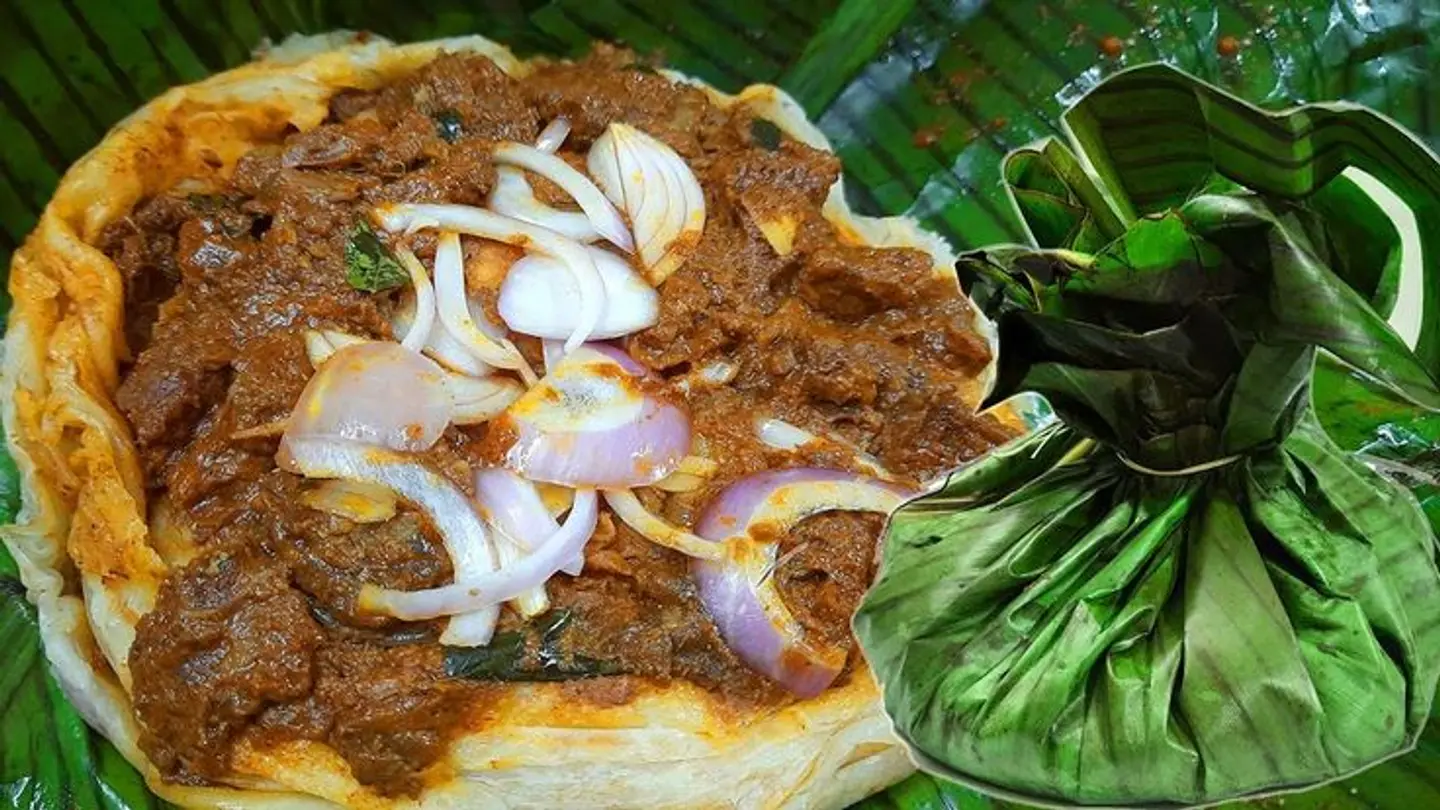 Beef Kizhi Parotta