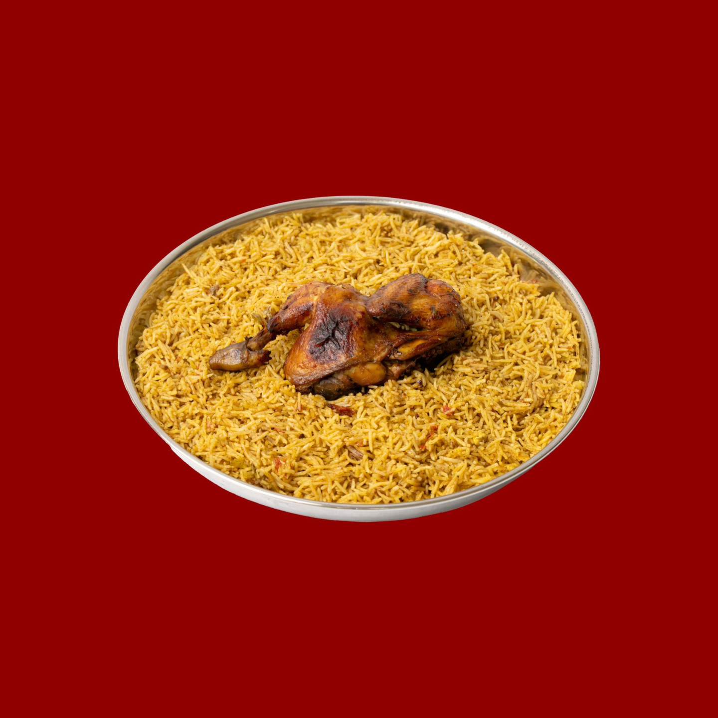 Half Chicken Kabsa