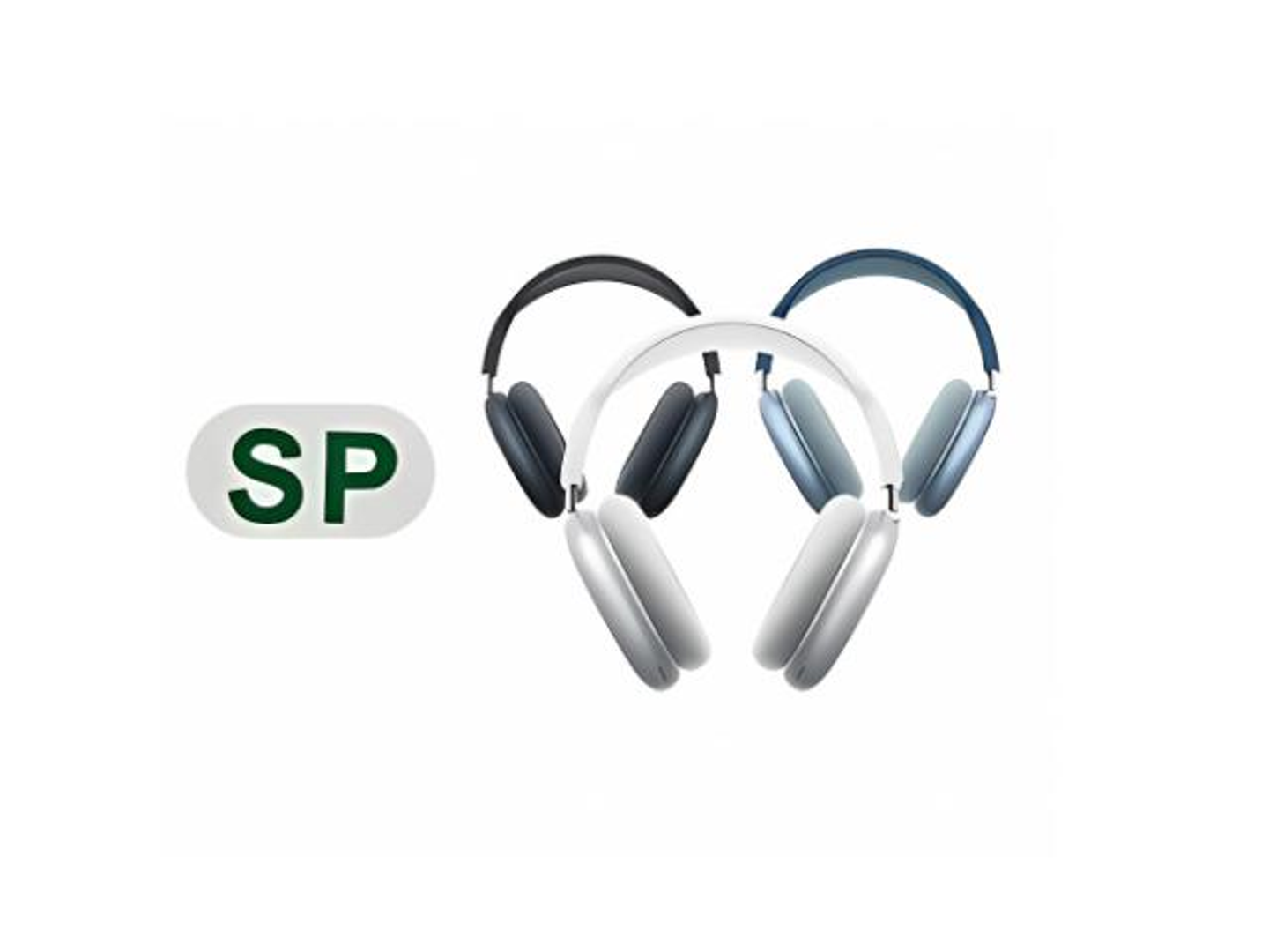 سماعات اس بي إيربودز ماكس لاسلكية