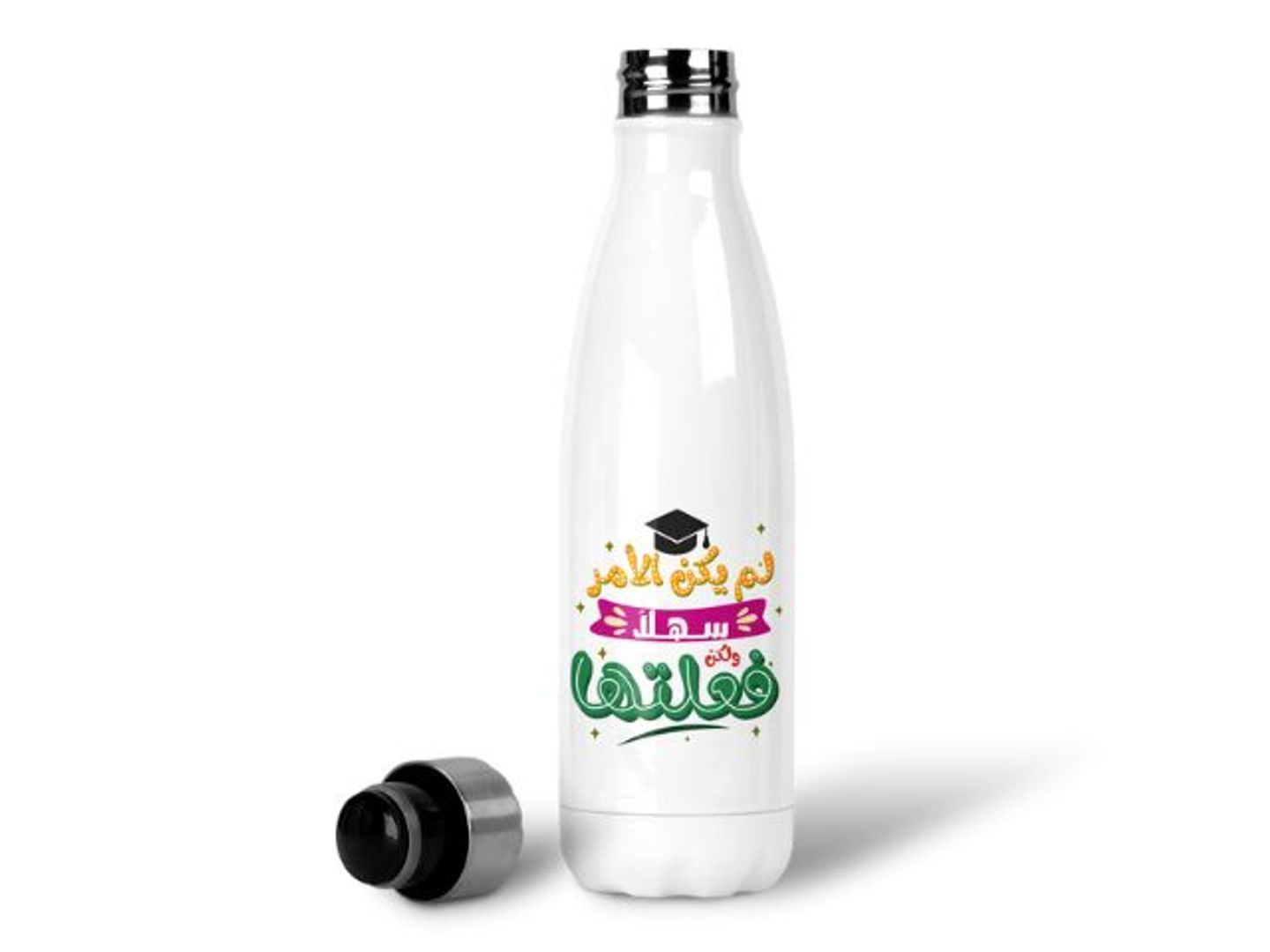 Water Bottele With Graduation Design (Was Not Easy)