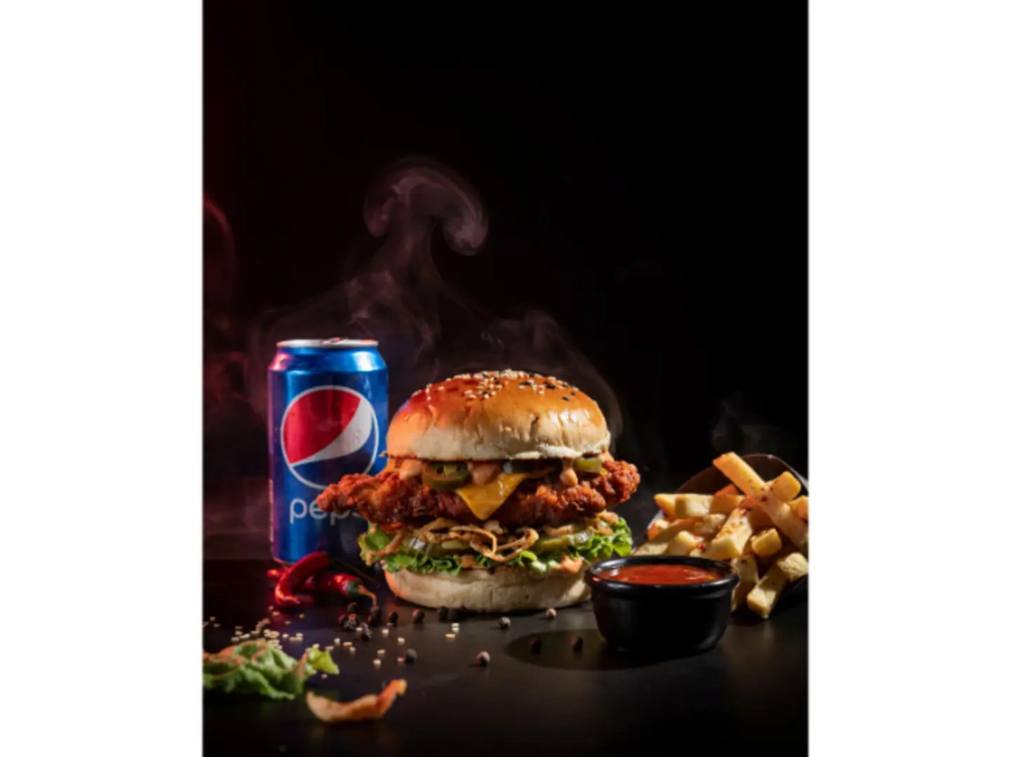 Spicy Chicken Burger