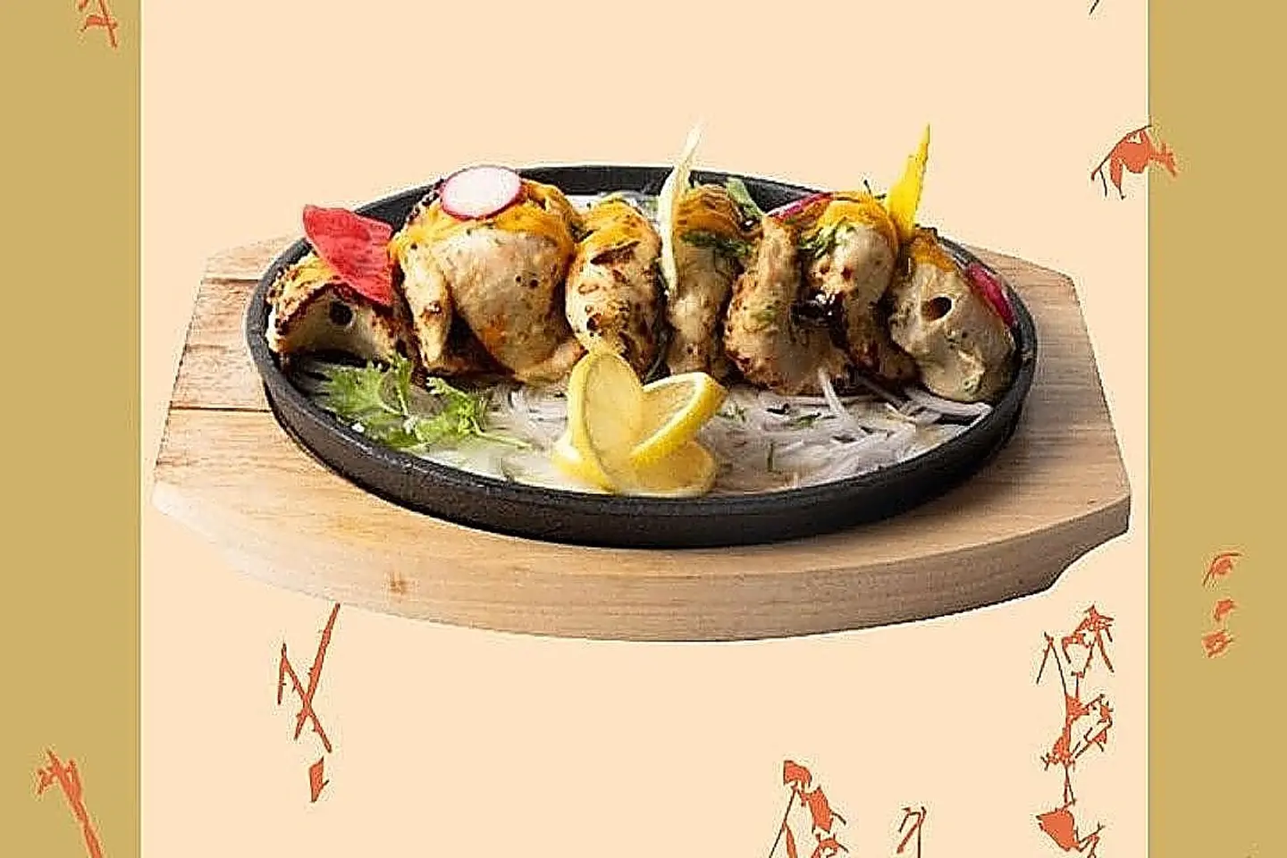 مرغ مالاي كباب