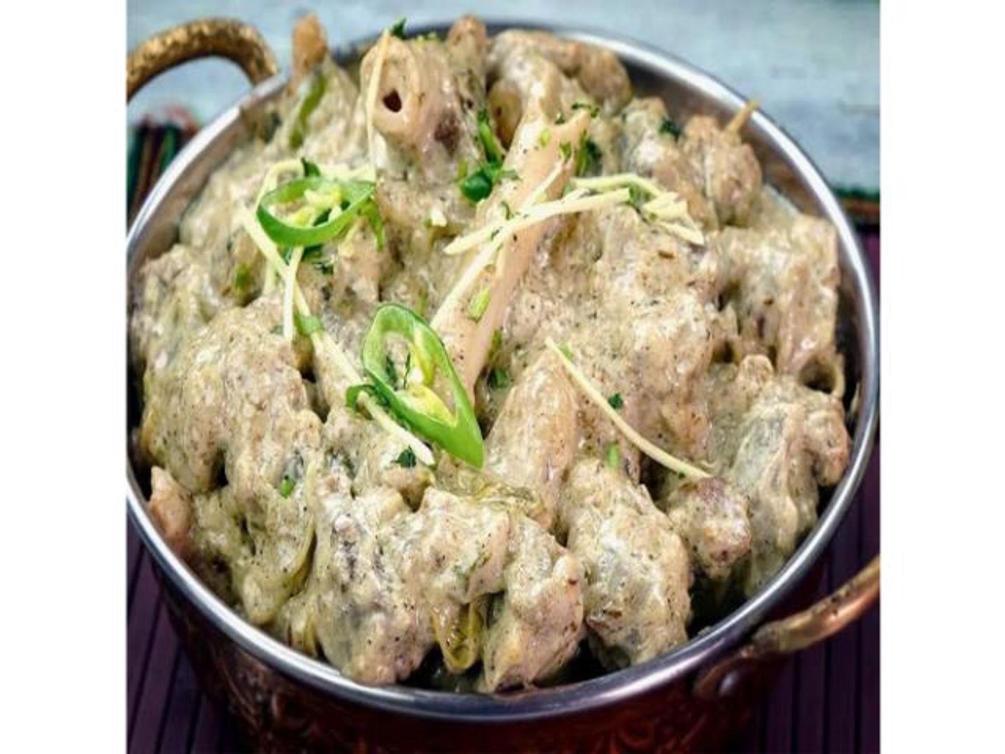 Mutton White Karahi , Half