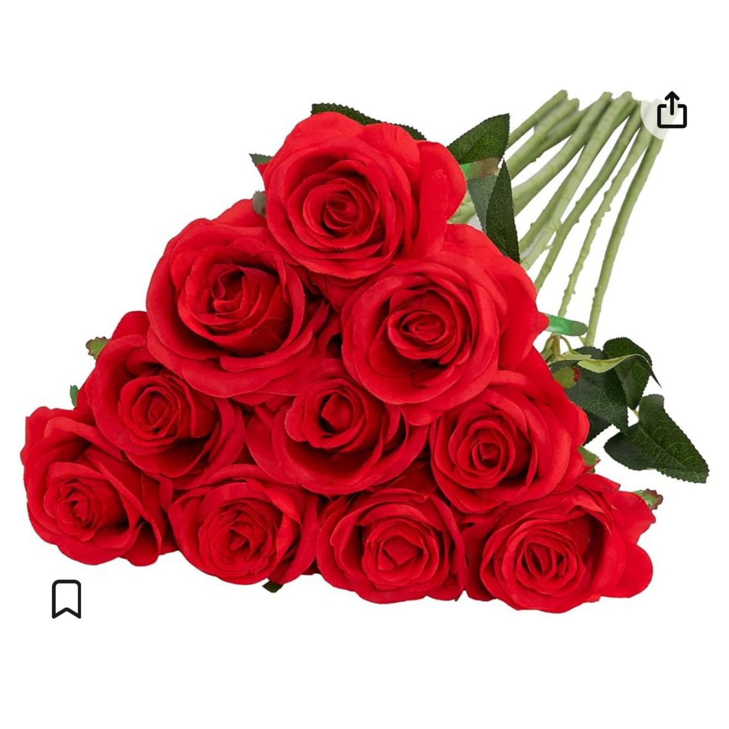 Natural Raw Red Rose