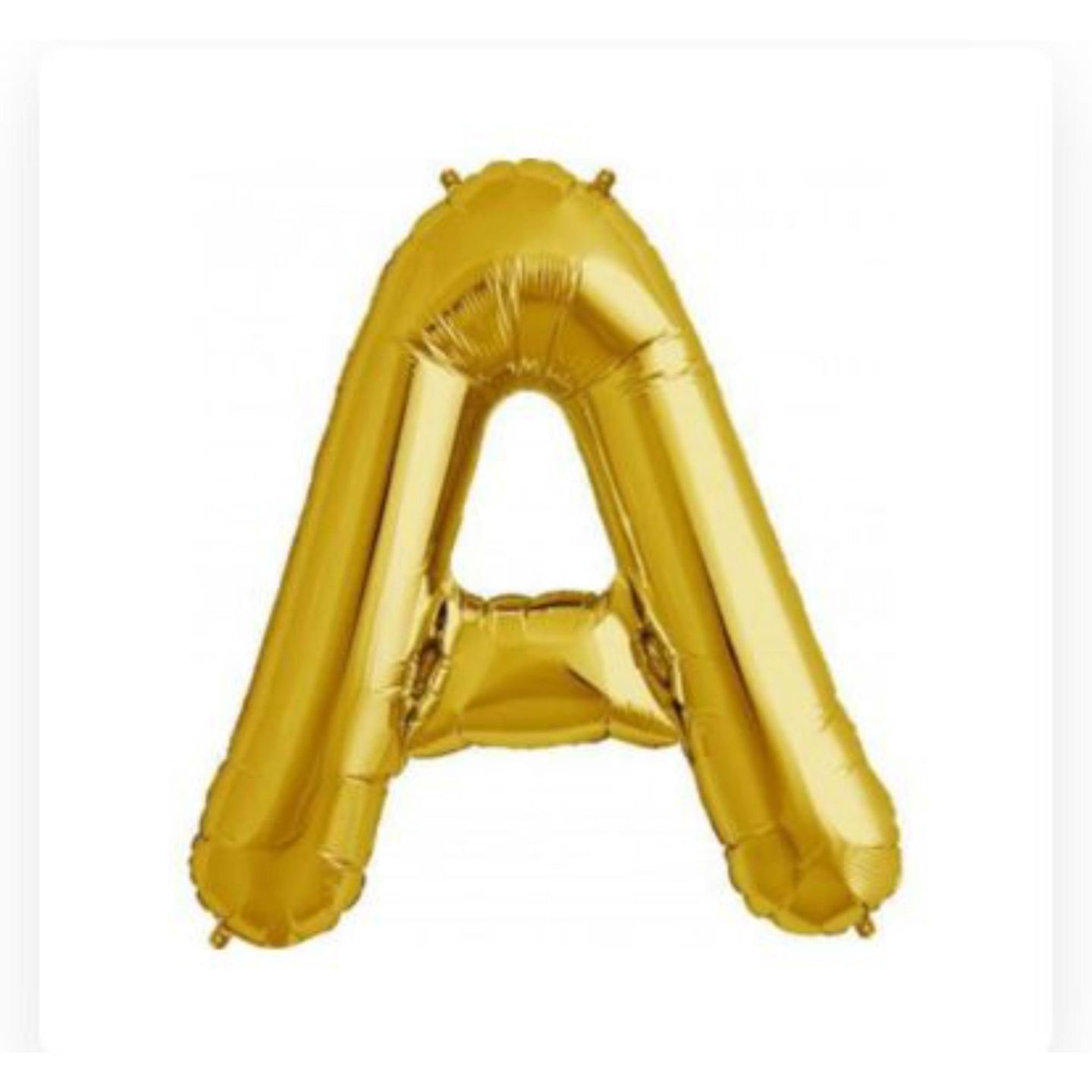 Letter A Gold