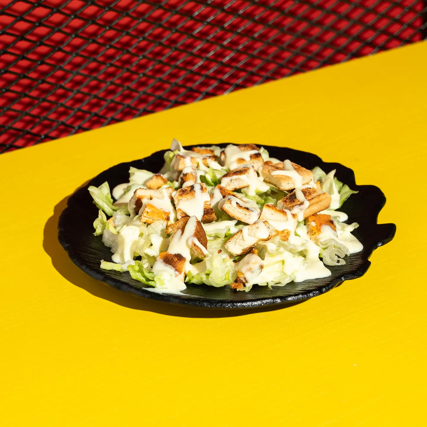 سلطة سيزر بالدجاج