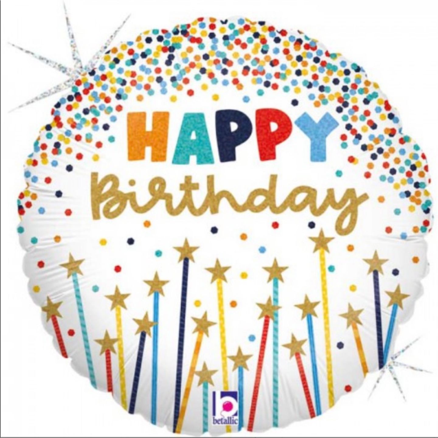 4 Birthday Balloon 18 Inch