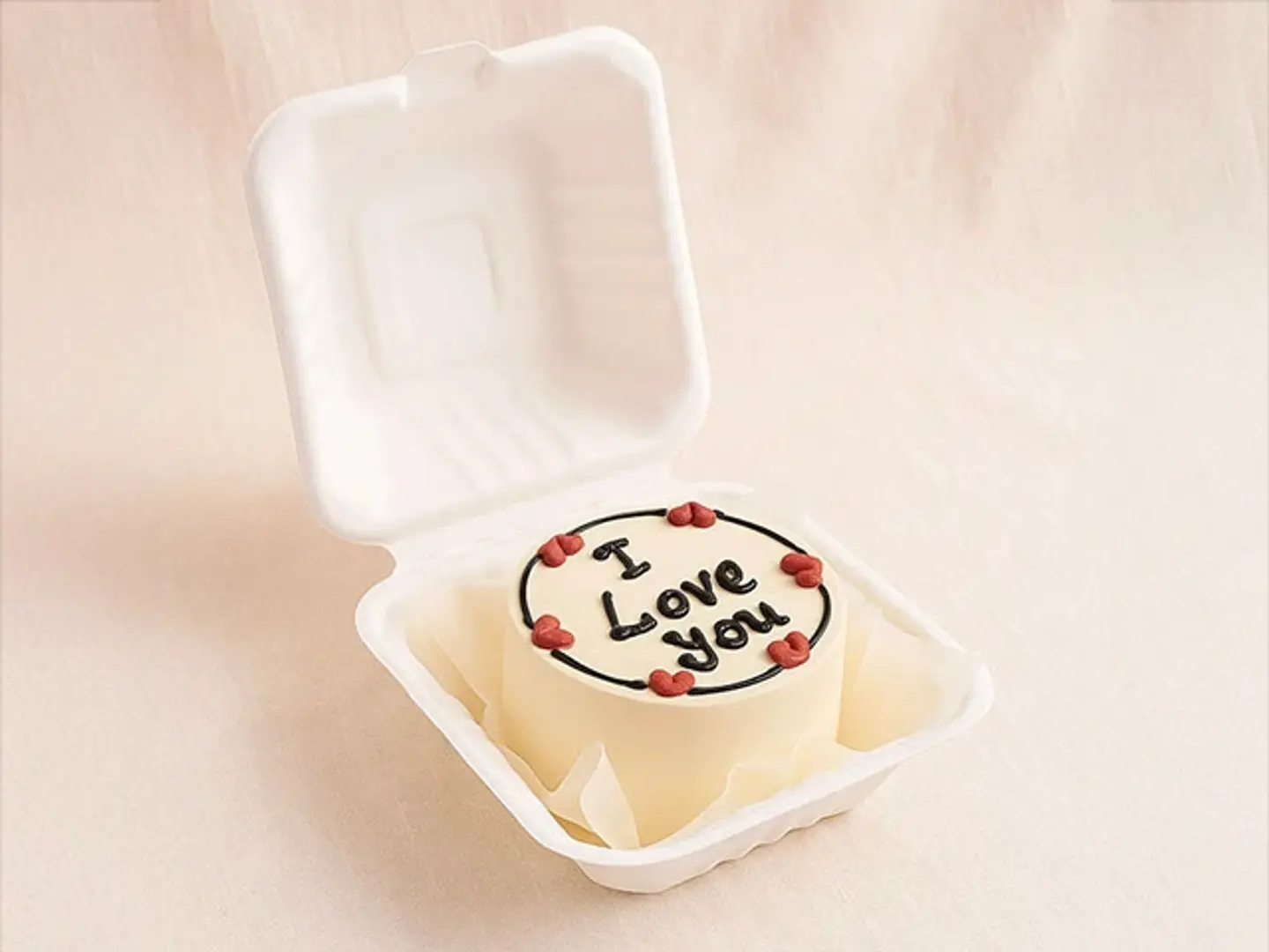 كعكة بينتو أحبك