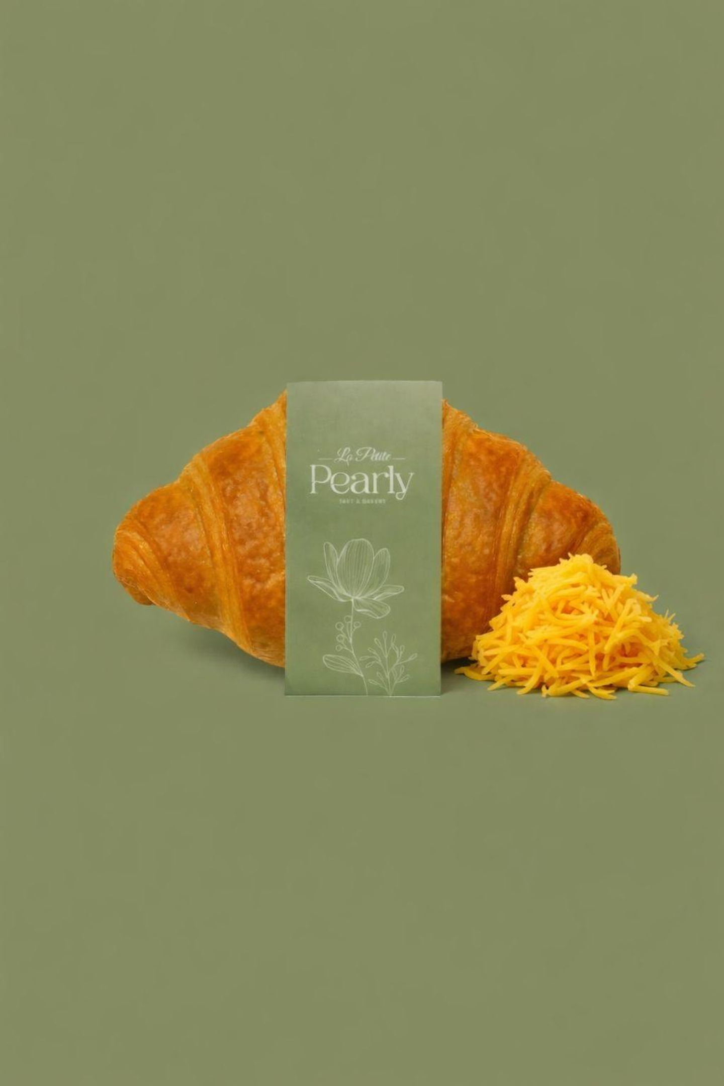 Yellow Cheese Croissant