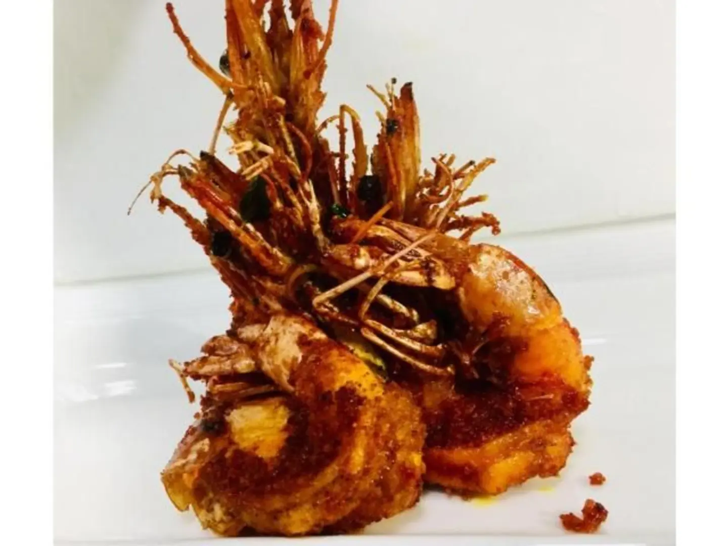 روبيان مقلي جاف