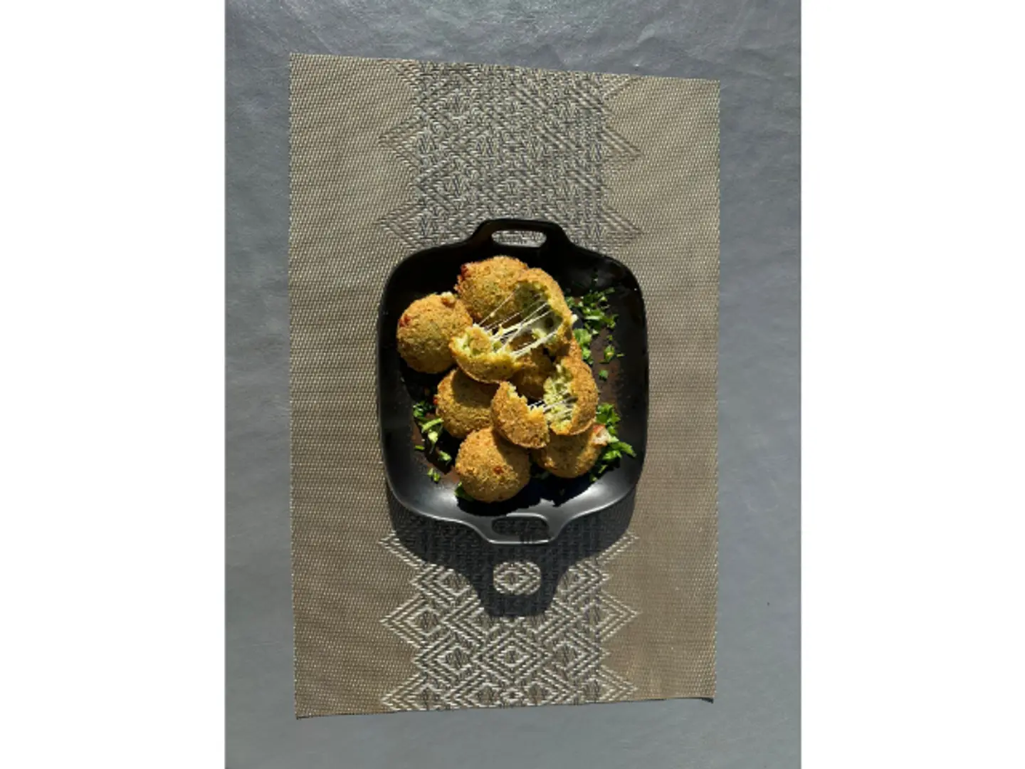 Falafel Plate With Cheese