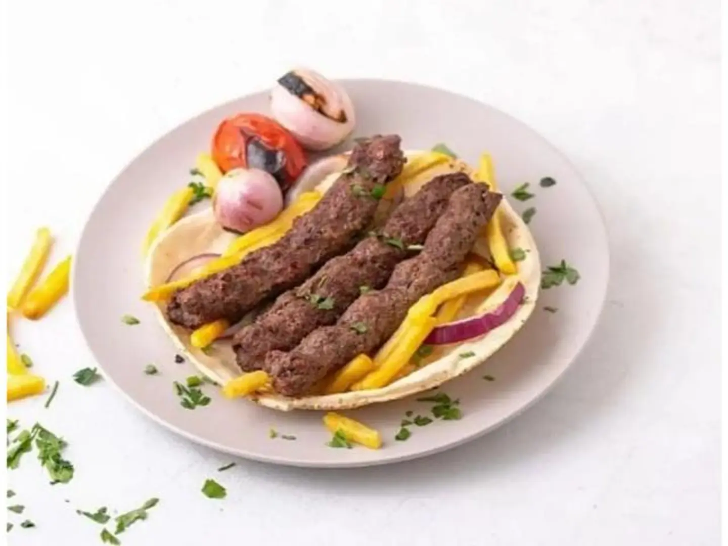 Beef Kebab Plate