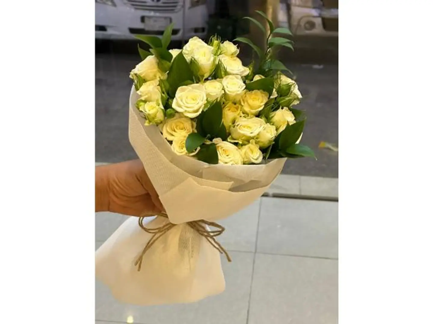 باقه بيبي روز ابيض