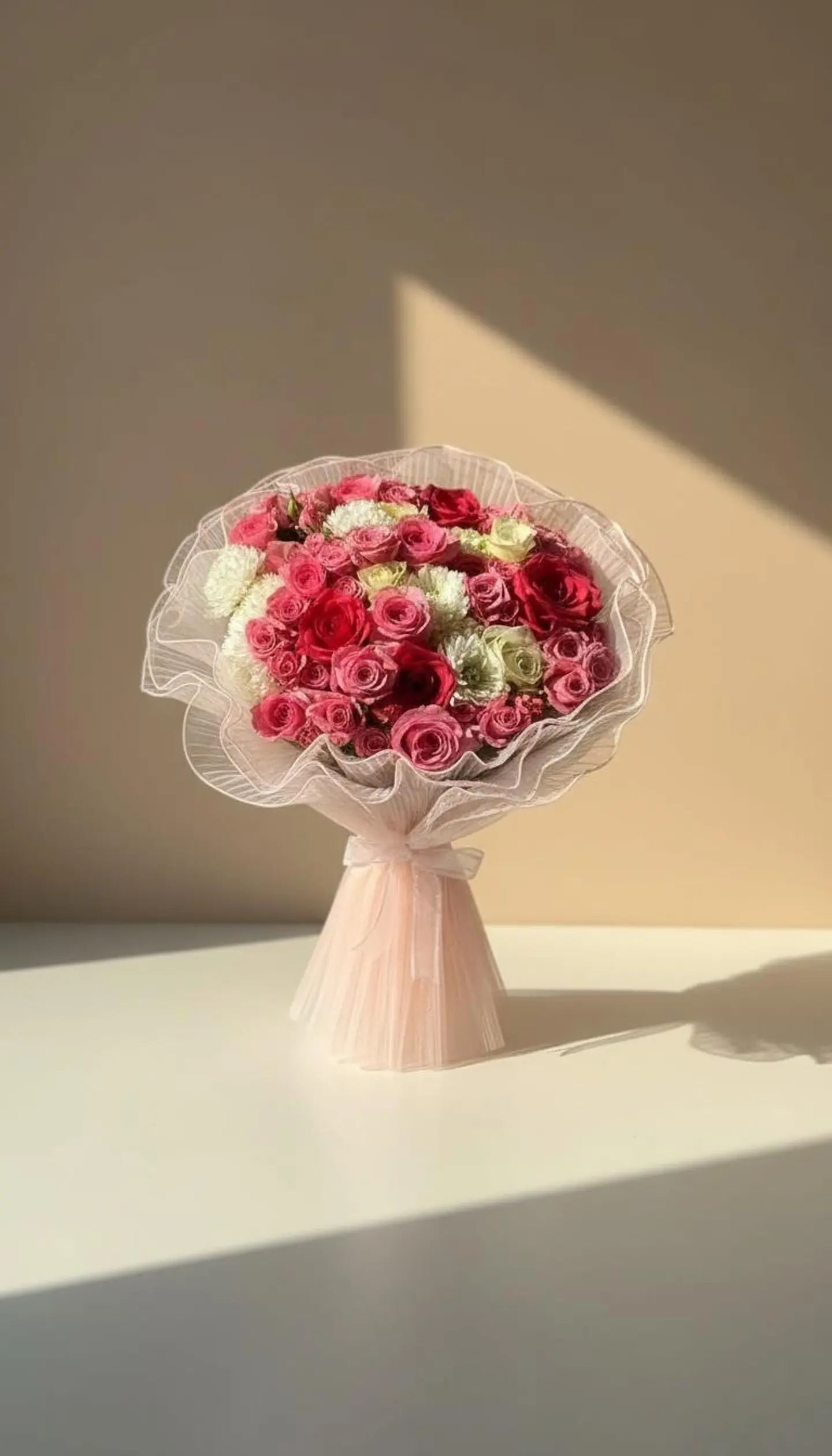 Pink Cloth Bouquet
