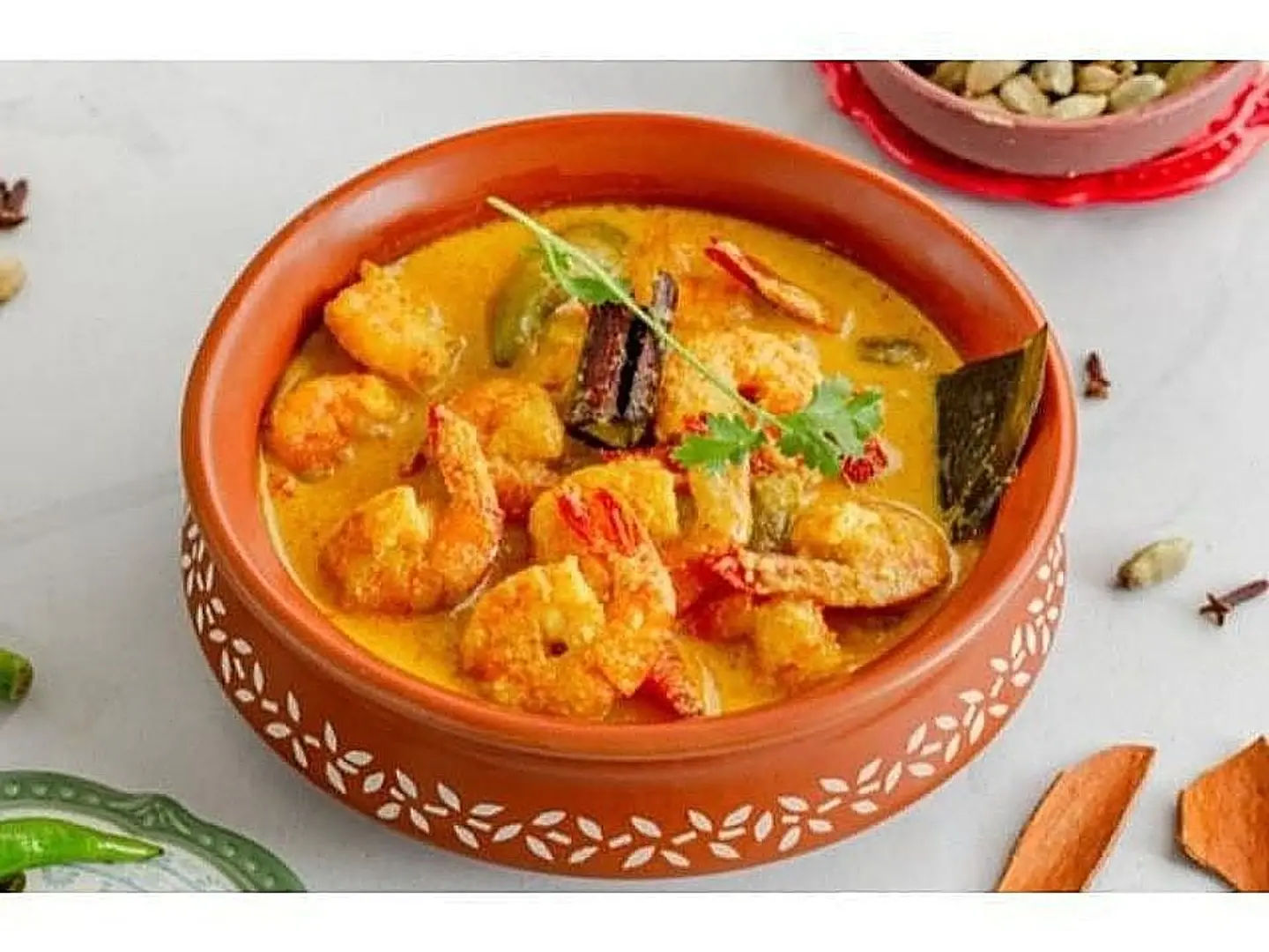 Shrimp Curry Tagine