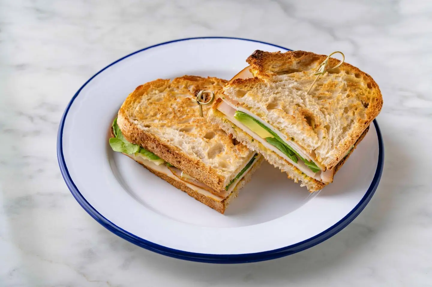 Turkey, Brie & Avocado Sandwich