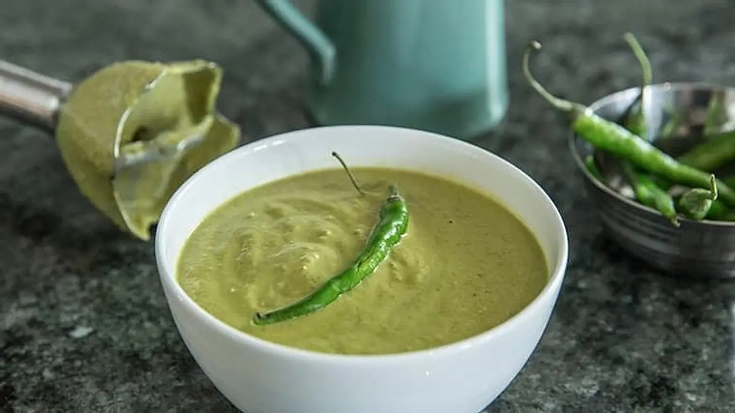 Green Spicy Salad