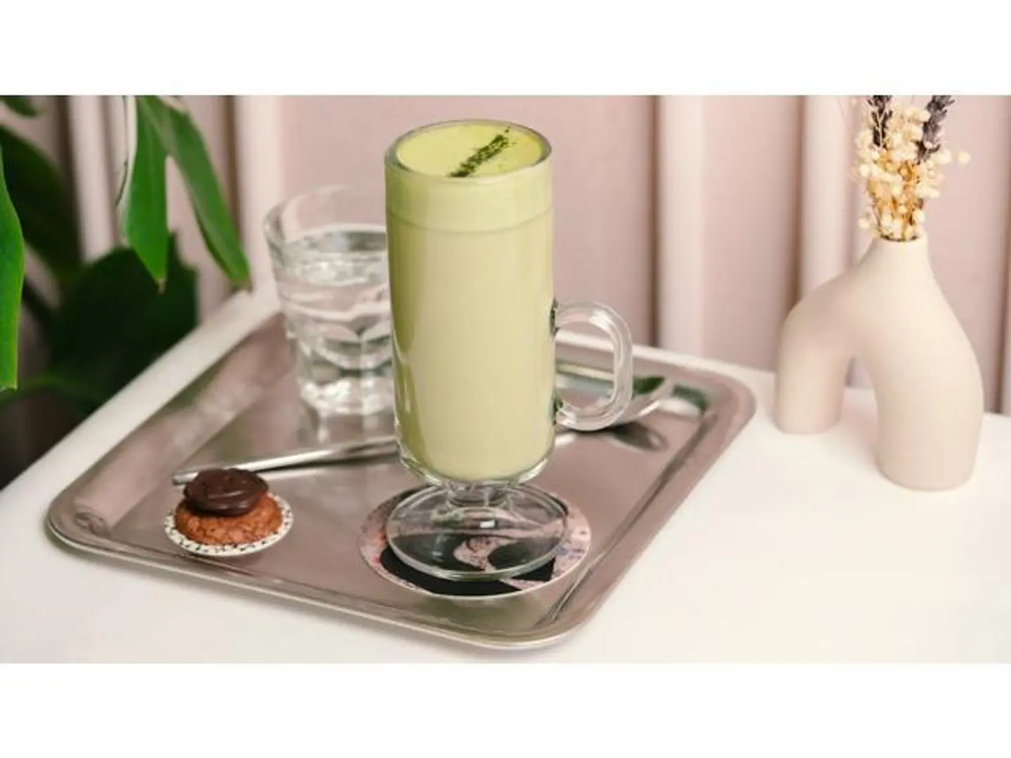 Pistachio Spanish Latte
