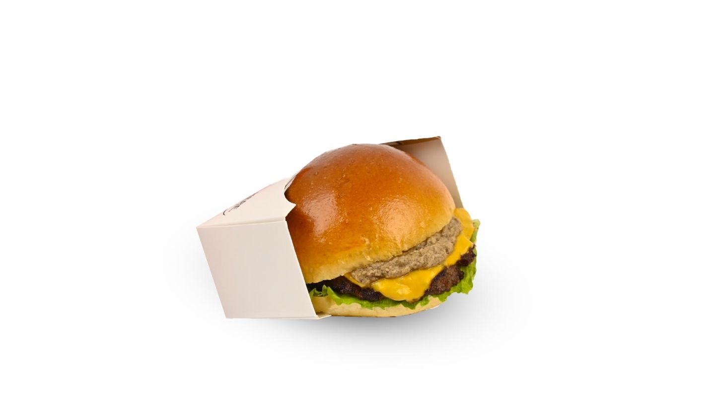 Double Beef Burger With Cheese