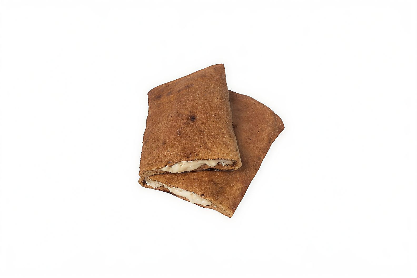 خبز أحمر بحلاوة الطحينية و الجبن السائل